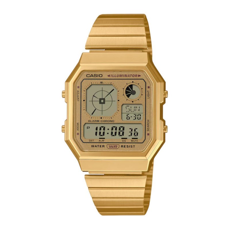 Reloj Casio A130WEG-9AEF Vintage Dorado Unisex | Joyería Parejo
