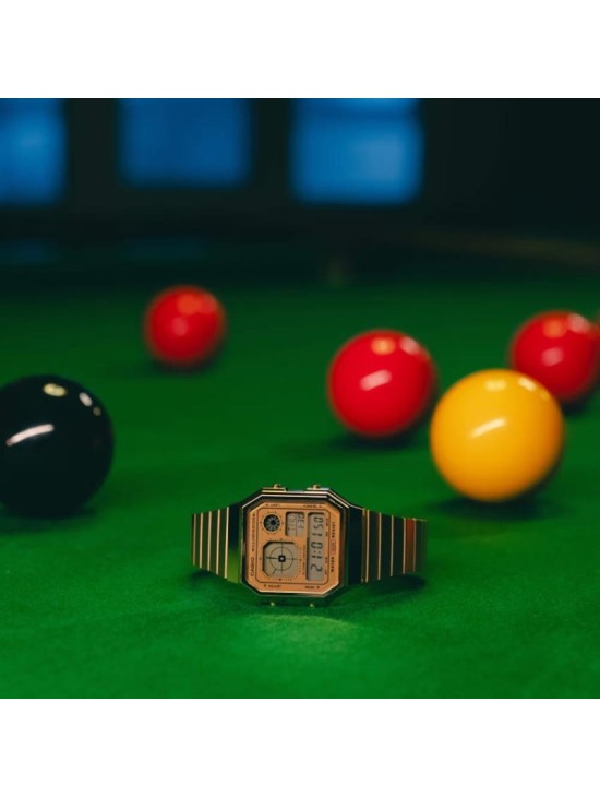 Reloj Casio A130WEG-9AEF Vintage Dorado Unisex | Joyería Parejo