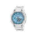 Relógio Casio GA-2100BM-7A2ER Transparente Azul Homem