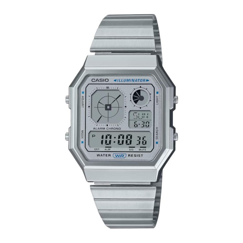 Reloj Casio A130WE-7AEF Unisex Vintage Digital | Joyería Parejo