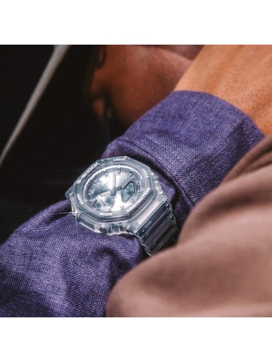 Casio G-Shock GA-2100BM-7A8ER Transparent Watch | Joyería Parejo