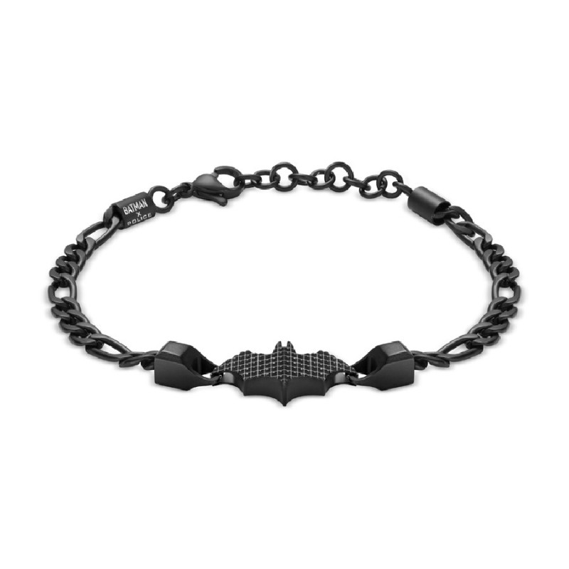 Pulsera Police Batarang PEAGB0080801 Negra Hombre | Joyería Parejo