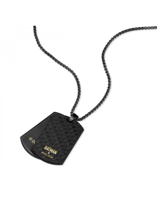 Collar Police PEAGN0080702 Negro Batman Hombre | Joyería Parejo