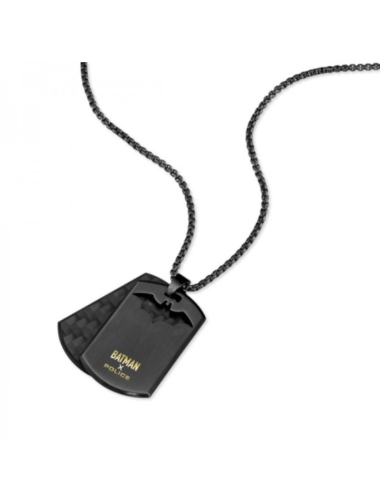 Collar Police PEAGN0080702 Negro Batman Hombre | Joyería Parejo