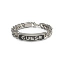 Pulsera Guess JUXB03002JWSTBKS Hombre Acero Plateado