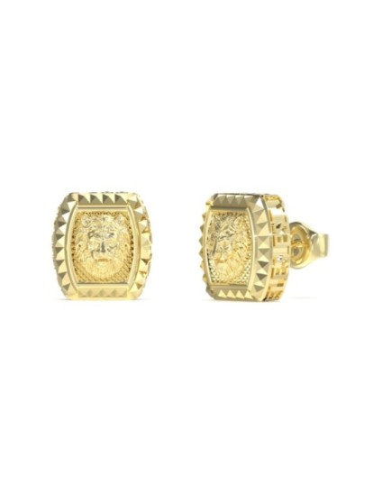 Pendientes Guess JUME05010JWYGT-U Dorados Hombre | Joyería Parejo