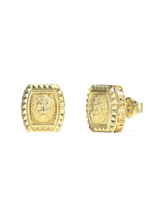 Pendientes Guess JUME05010JWYGT-U Dorados Hombre | Joyería Parejo