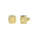 Pendientes Guess JUME05010JWYGT-U Dorados León Hombre