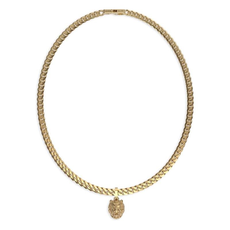 Collar Guess JUMN01301JWYGT-U Hombre Acero Dorado | Joyería Parejo