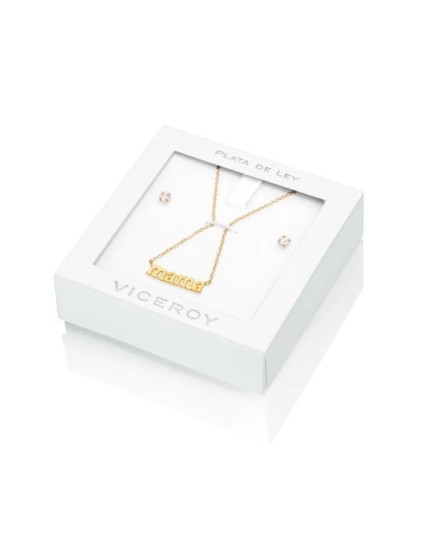 Pack Viceroy 5031K000-36 Collar Mamá Plata Dorada | Joyería Parejo