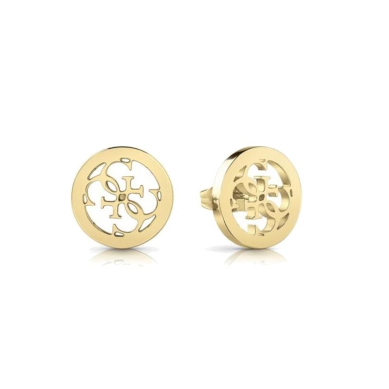 Pendientes Guess JUBE02162JWYGT-U Unisex Dorados