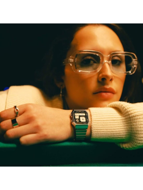Reloj Casio A130WE-1AEF Unisex Vintage Digital | Joyería Parejo