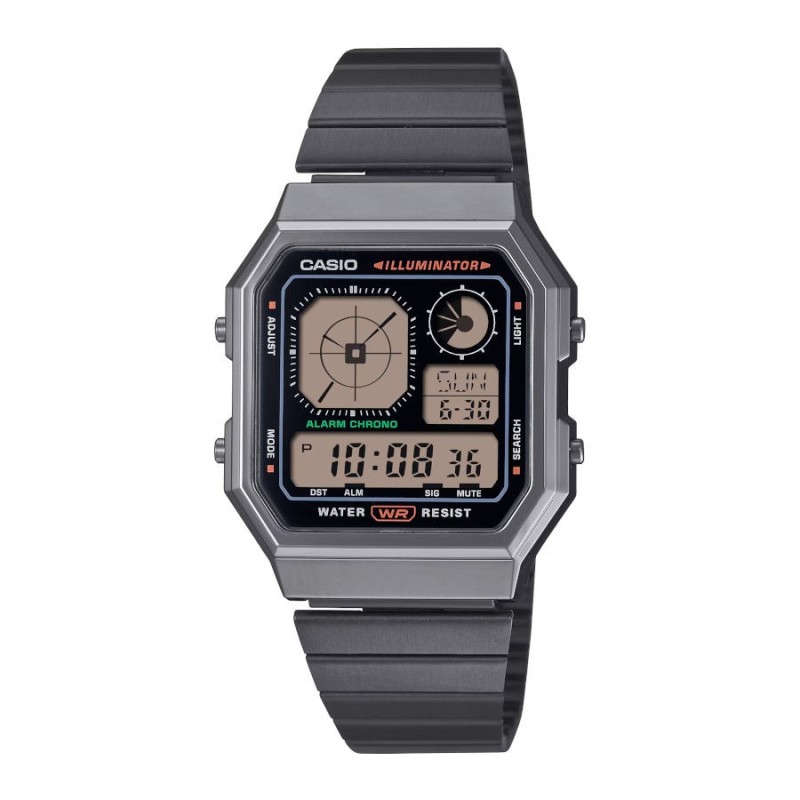 Reloj Casio A130WEGG-1AEF Unisex Vintage Digital | Joyería Parejo