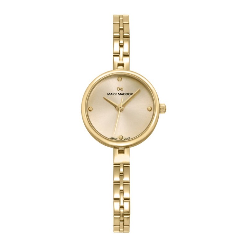 Reloj Mark Maddox MM1040-27 Mujer Acero Dorado | Joyería Parejo