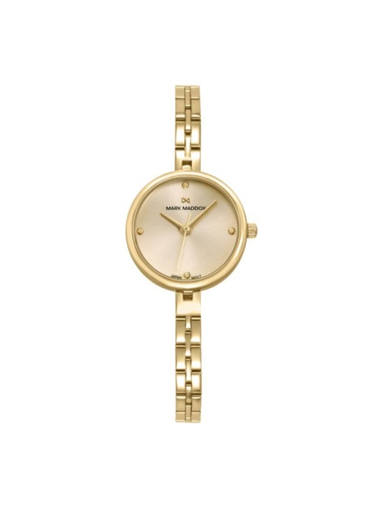 Reloj Mark Maddox MM1040-27 Mujer Acero Dorado | Joyería Parejo