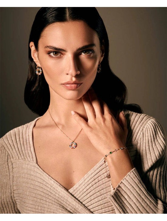 Collar Viceroy 13174C100-39 Mujer Plata Baño Oro | Joyería Parejo
