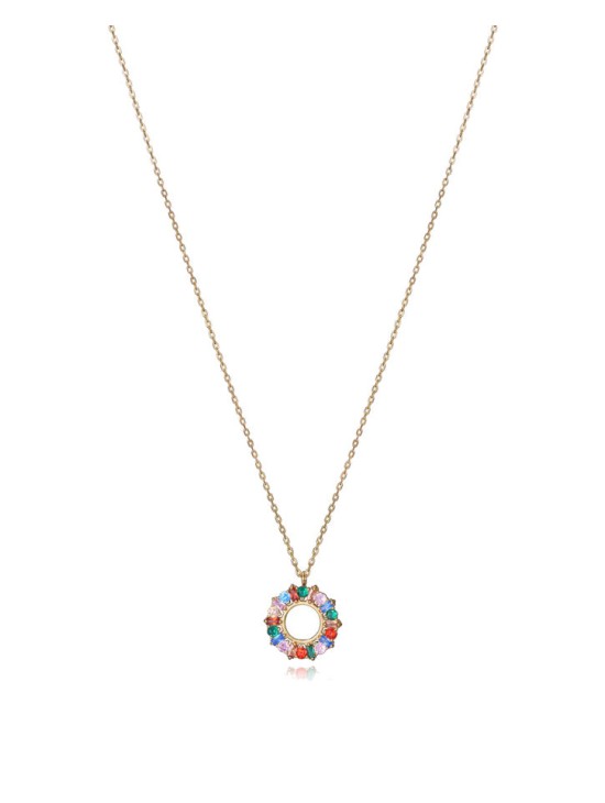 Collar Viceroy 13174C100-39 Mujer Plata Baño Oro | Joyería Parejo