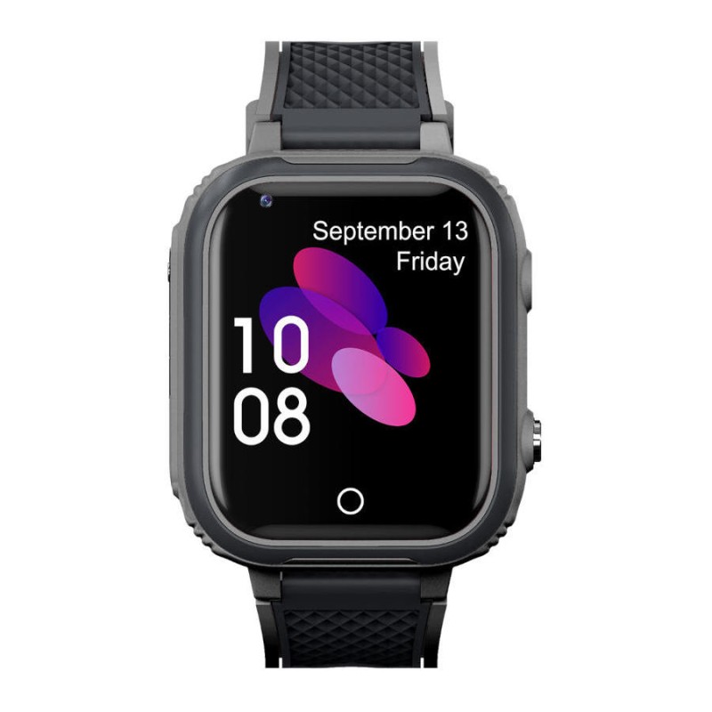 Reloj Derwye Smartwatch GPS Unisex Negro Llamadas | Joyería Parejo