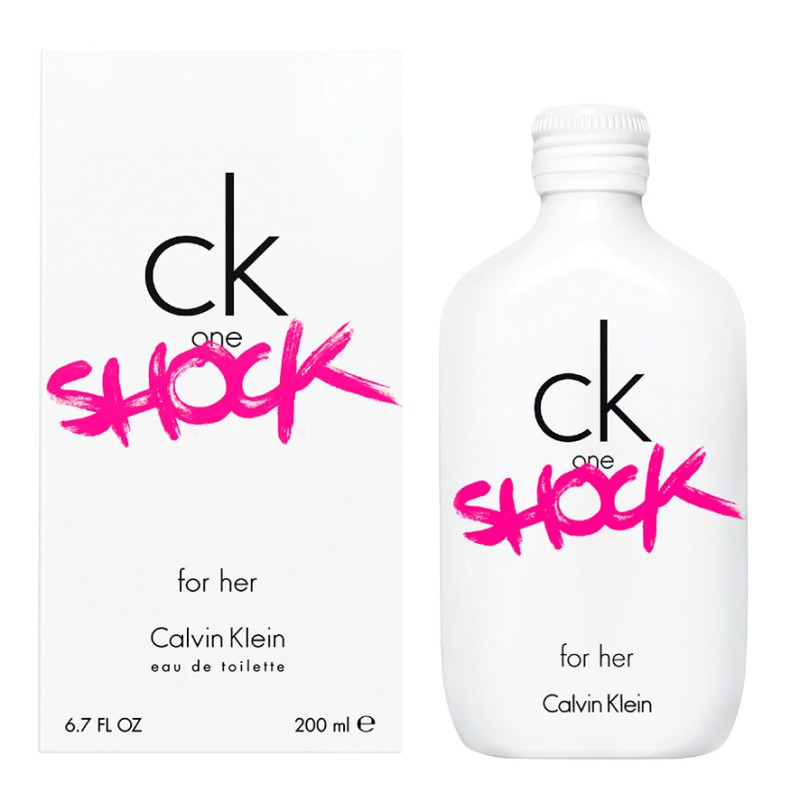 CK One Shock for Her 200ml Eau de Toilette by Calvin Klein