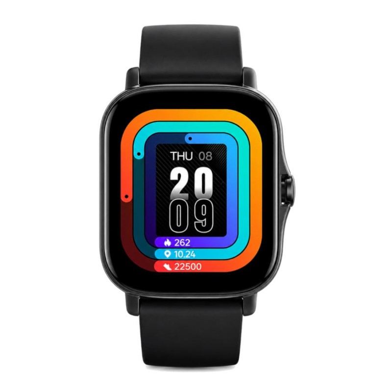 Reloj Derwye Smart Negro Unisex Bluetooth Táctil | Joyería Parejo