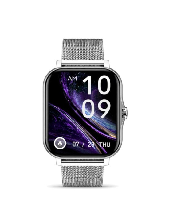Reloj Derwye Smart Plateado Unisex Bluetooth | Joyería Parejo