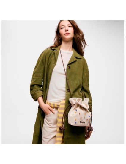 Bolso Bombonera Tous Heritage Beige 2002437102 | Joyería Parejo