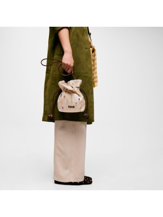Bolso Bombonera Tous Heritage Beige 2002437102 | Joyería Parejo