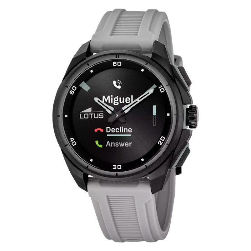 Reloj Lotus Connected Hombre 20002/1 Negro y Gris | Joyería Parejo
