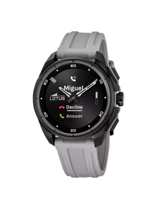 Reloj Lotus Connected Hombre 20002/1 Negro y Gris | Joyería Parejo
