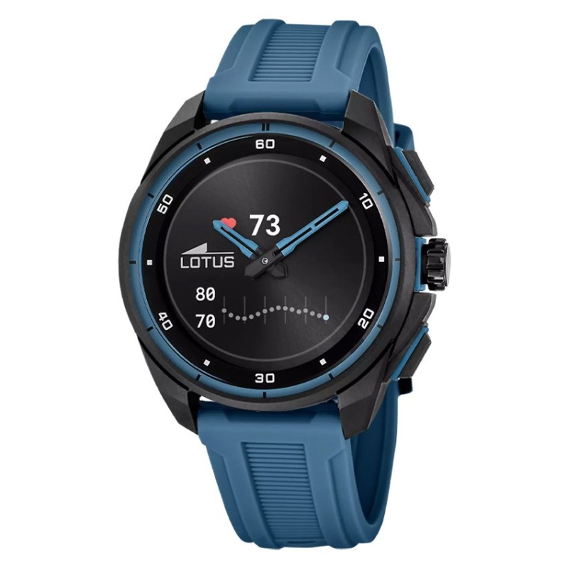 Reloj Lotus Connected Hombre 20002/4 Negro y Azul | Joyería Parejo
