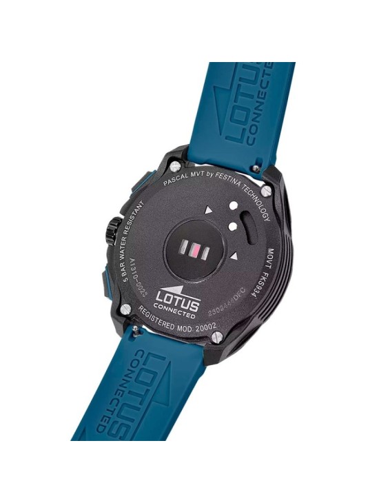 Reloj Lotus Connected Hombre 20002/4 Negro y Azul | Joyería Parejo