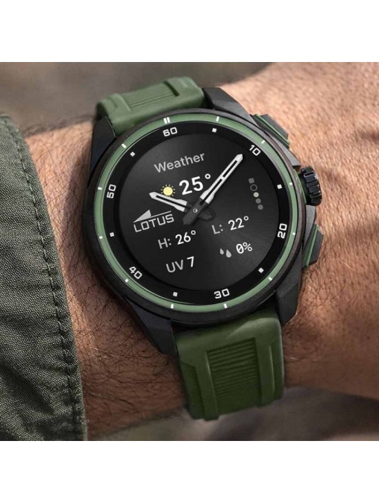 Reloj Lotus Connected Hombre 20002/7 Verde | Joyería Parejo