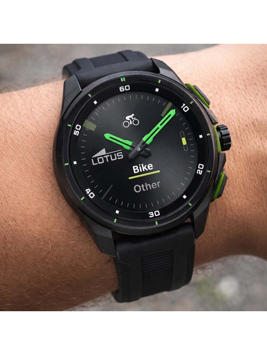 Reloj Lotus Connected Hombre 20002/8 Negro - Verde | Joyería Parejo