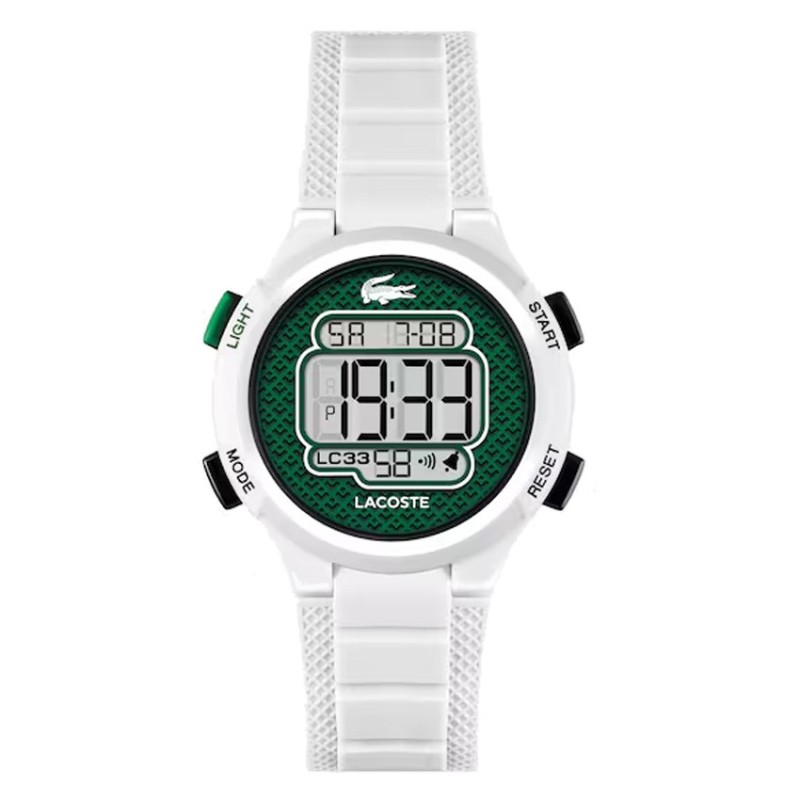 Reloj Lacoste Niño 2030064 Digital Blanco y Verde | Joyería Parejo