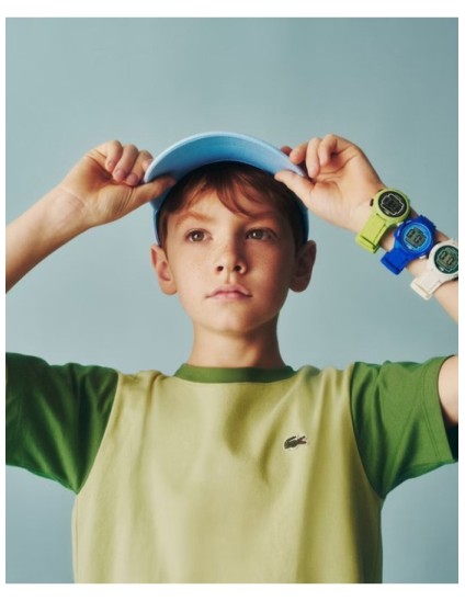 Reloj Lacoste Niño 2030064 Digital Blanco y Verde | Joyería Parejo