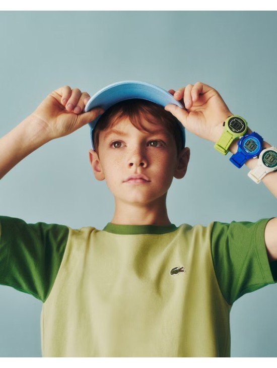 Reloj Lacoste Niño 2030064 Digital Blanco y Verde | Joyería Parejo