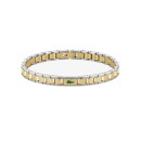 Pulsera Lacoste 2040586 Bicolor Acero y Dorado Hombre