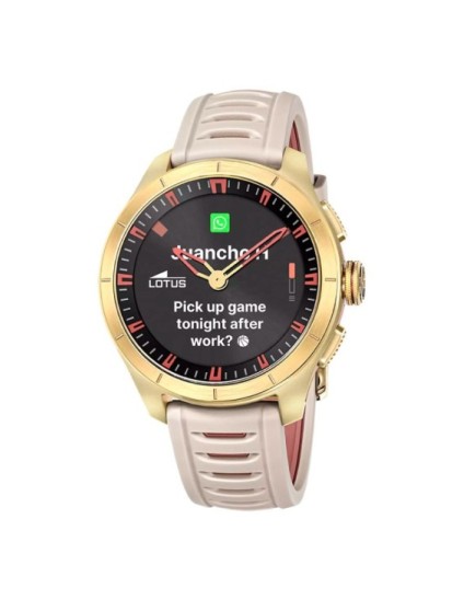 Reloj Lotus Connected 20001/2 Hombre Dorado-Beige | Joyería Parejo