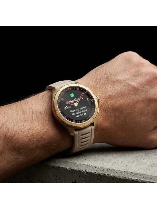 Reloj Lotus Connected 20001/2 Hombre Dorado-Beige | Joyería Parejo