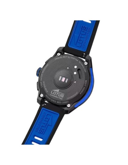 Reloj Lotus Connected 20001/8 Hombre Negro y Azul | Joyería Parejo