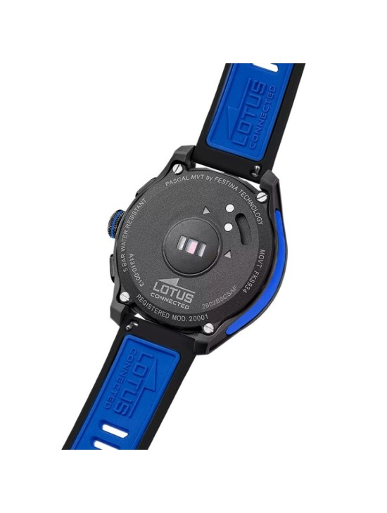 Reloj Lotus Connected 20001/8 Hombre Negro y Azul | Joyería Parejo