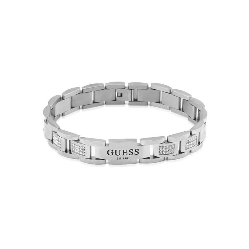 Pulsera Guess Hombre JUMB01342JWSTT-U Frontiers | Joyería Parejo