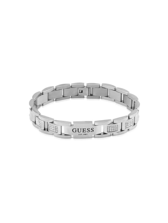 Pulsera Guess Hombre JUMB01342JWSTT-U Frontiers | Joyería Parejo