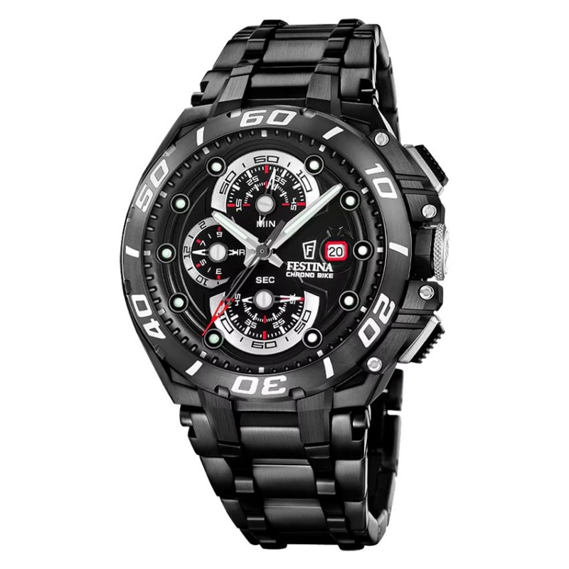 Reloj Festina Chrono Bike F20756/1 Hombre Negro | Joyería Parejo