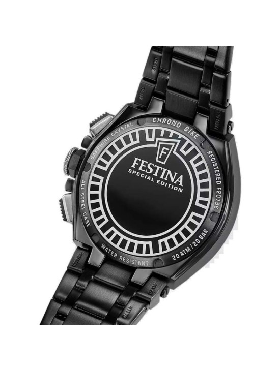 Reloj Festina Chrono Bike F20756/1 Hombre Negro | Joyería Parejo