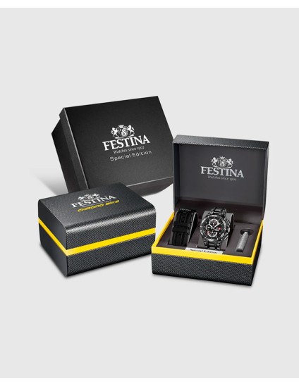 Reloj Festina Chrono Bike F20756/1 Hombre Negro | Joyería Parejo