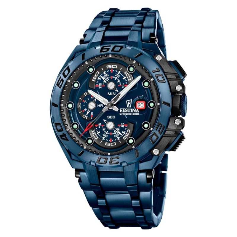 Reloj Festina Chrono Bike F20757/1 Hombre Azul | Joyería Parejo