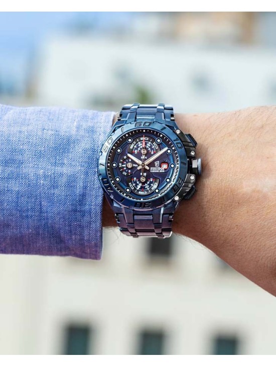 Reloj Festina Chrono Bike F20757/1 Hombre Azul | Joyería Parejo