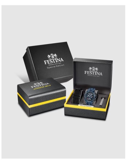 Reloj Festina Chrono Bike F20757/1 Hombre Azul | Joyería Parejo
