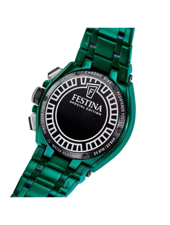 Reloj Festina Chrono Bike F20758/1 Hombre Verde | Joyería Parejo